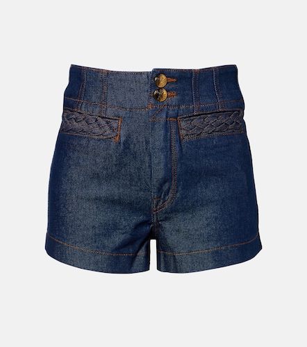 Awaken high-rise denim shorts - Zimmermann - Modalova