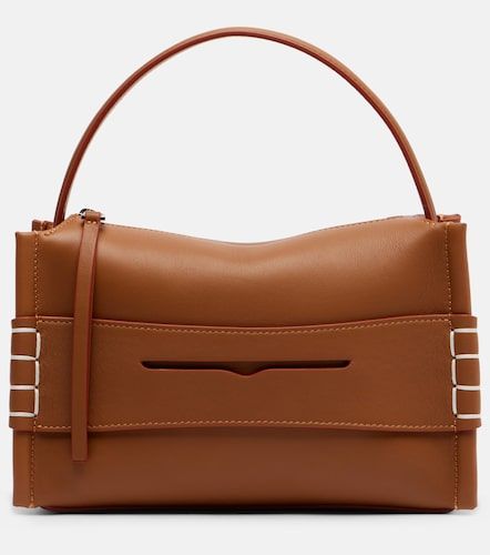 Loafer leather top-handle bag - JW Anderson - Modalova