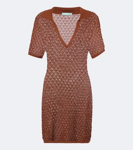 Coco open-knit polo dress - Melissa Odabash - Modalova