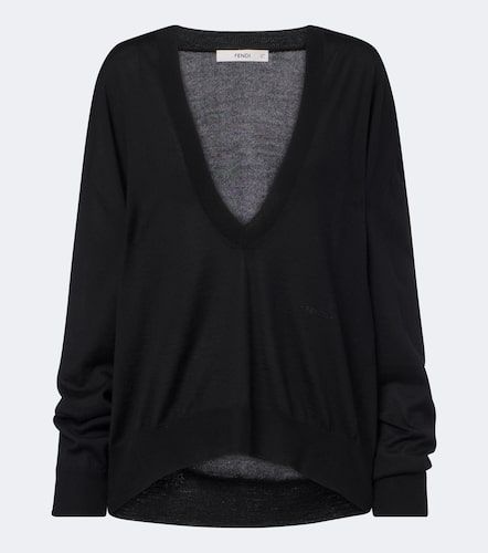 Fendi Pullover in cashmere e seta - Fendi - Modalova