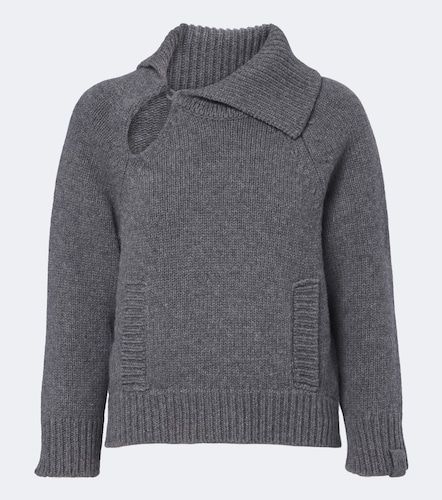 Asymmetric virgin wool sweater - Victoria Beckham - Modalova