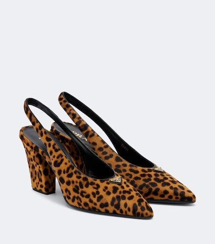 Prada Slingback-Pumps aus Kalbshaar - Prada - Modalova