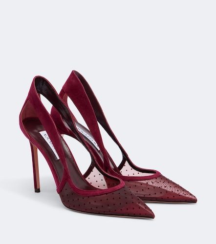 Pumps Dangerous Liaisons in mesh e suede - Aquazzura - Modalova