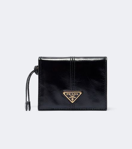Prada Logo leather wallet - Prada - Modalova