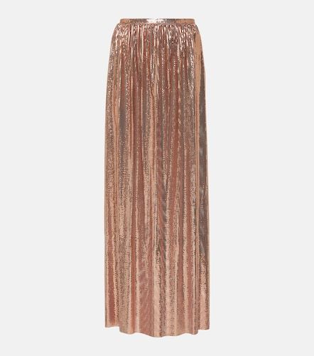 Gonna lunga in mesh metallizzato - Rabanne - Modalova
