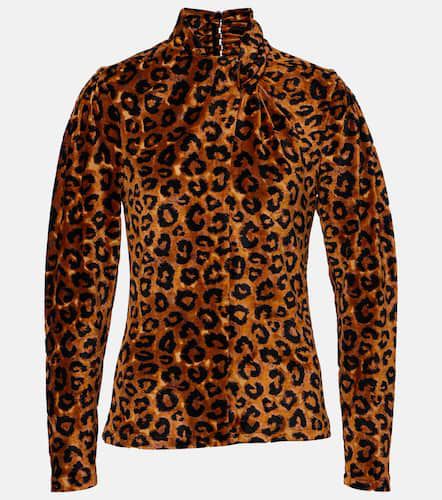 Rabanne Top con stampa leopardata - Rabanne - Modalova