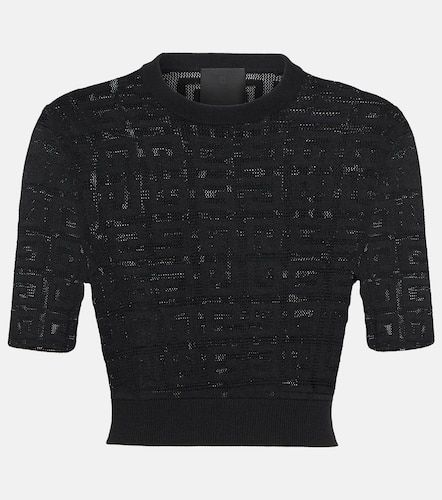 Givenchy 4G jacquard cropped top - Givenchy - Modalova