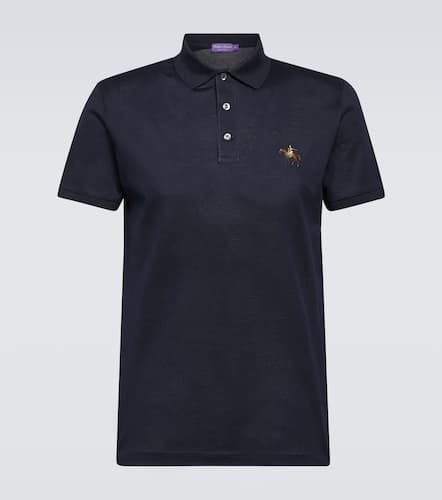 Cotton piquÃ© polo shirt - Ralph Lauren Purple Label - Modalova