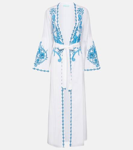 Romilly cotton and linen kaftan - Melissa Odabash - Modalova