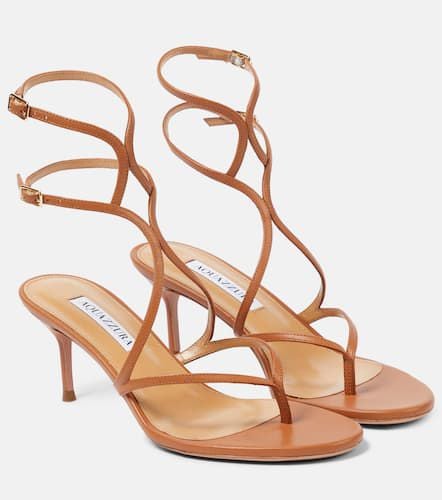 Baia leather thong sandals - Aquazzura - Modalova