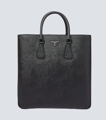 Logo Saffiano leather tote bag - Prada - Modalova