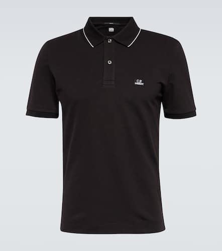 Cotton-blend piquÃ© polo shirt - C.P. Company - Modalova