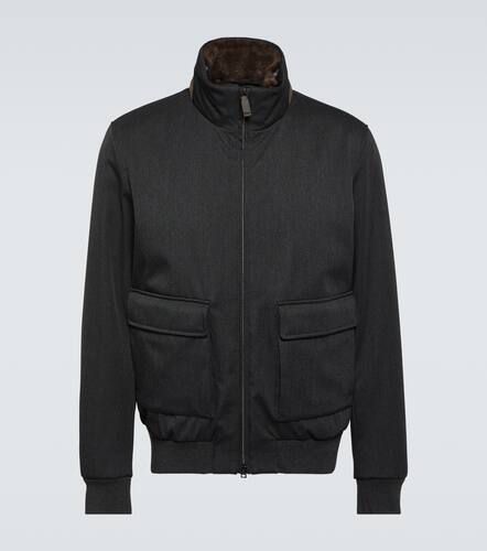 Herno Wool bomber jacket - Herno - Modalova