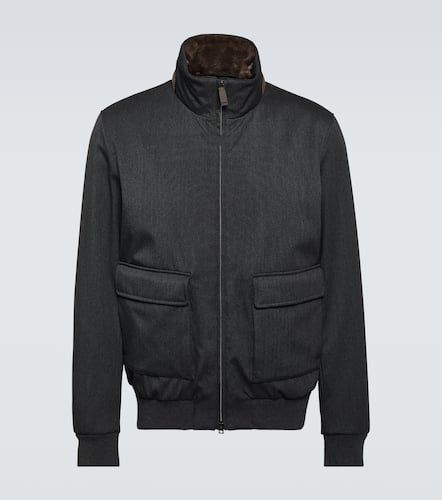 Herno Wool bomber jacket - Herno - Modalova