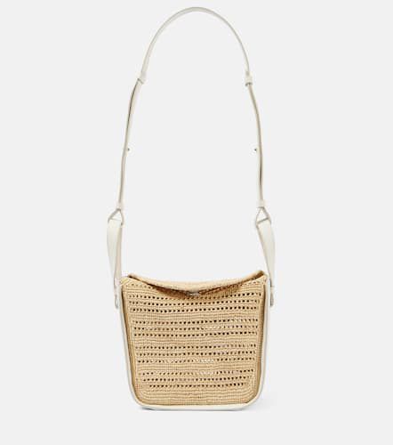 Hammock Compact raffia shoulder bag - Loewe - Modalova