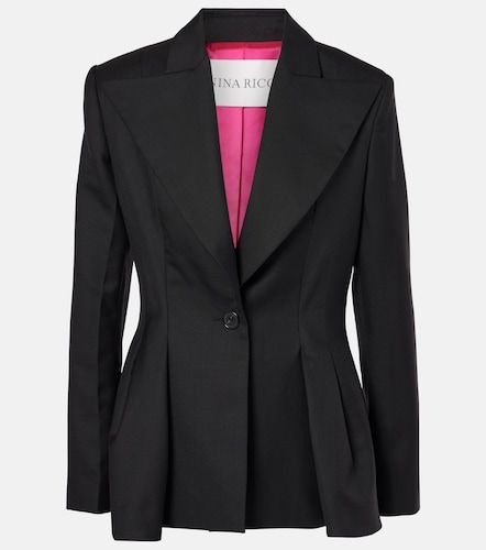 Blazer de gabardina de lana - Nina Ricci - Modalova