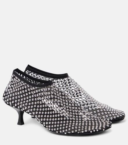 Minette embellished fishnet pumps - Christopher Esber - Modalova