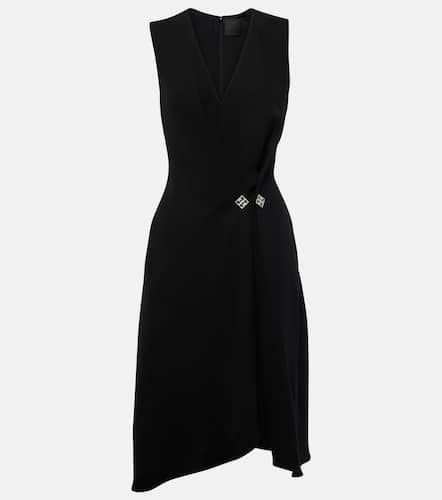 Pleated crÃªpe midi dress - Givenchy - Modalova