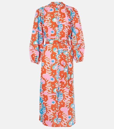 Vestido camisero Cathy de algodón estampado - Poupette St Barth - Modalova