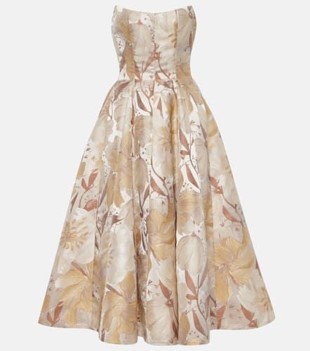 Markarian Floral metallic gown - Markarian - Modalova