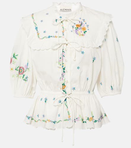 AlÃ©mais Willa embroidered cotton blouse - Alemais - Modalova