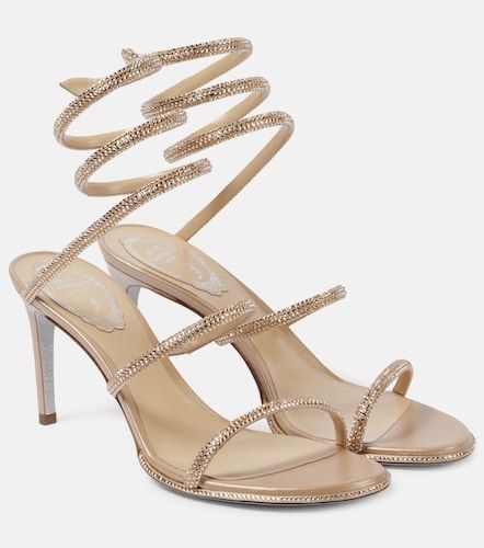 Sandali Cleo 80 in satin - Rene Caovilla - Modalova