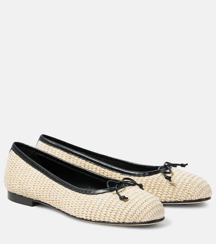 Veralli raffia ballet flats - Manolo Blahnik - Modalova