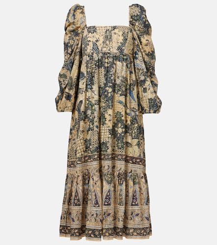 Robe longue Natilda en coton mélangé - Ulla Johnson - Modalova