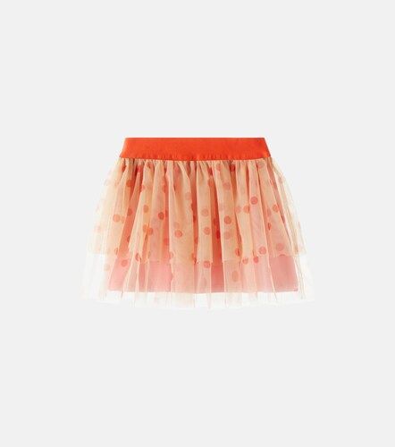 Falda en mezcla de tul y algodón - Mini Rodini - Modalova