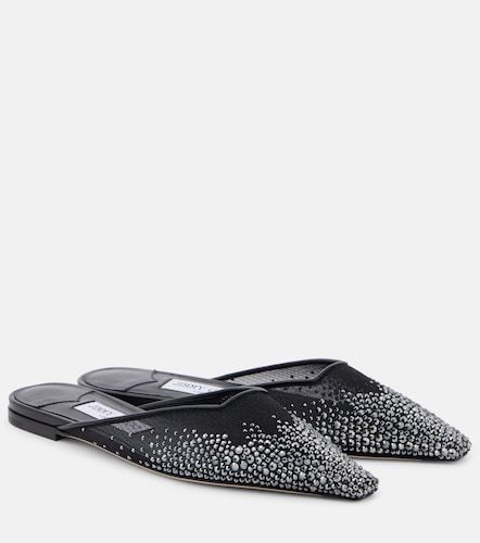 Mules Vivi in mesh con cristalli - Jimmy Choo - Modalova