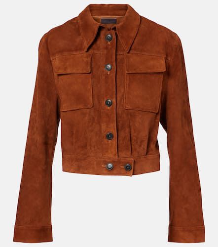 Leoncino cropped leather jacket - Stouls - Modalova