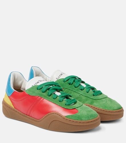 Acne Studios Bars leather sneakers - Acne Studios - Modalova