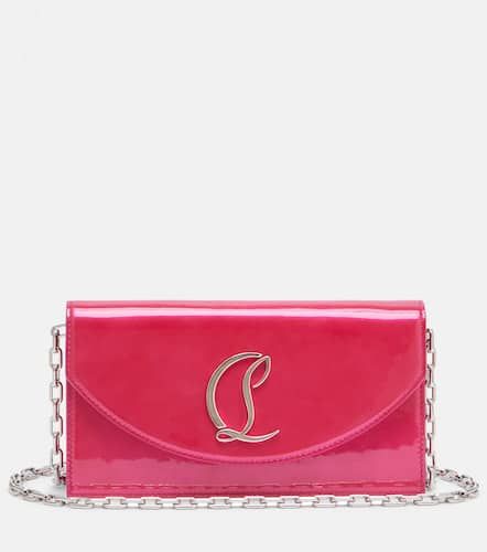 Loubi54 patent leather clutch - Christian Louboutin - Modalova
