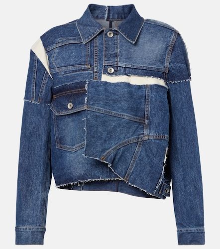 Sacai Patchwork denim jacket - Sacai - Modalova