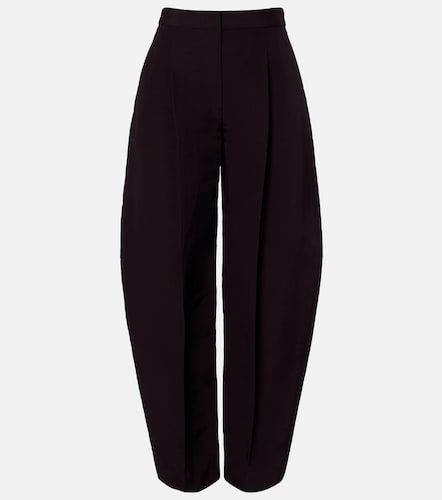 Alaïa Pantaloni barrel in popeline - Alaia - Modalova