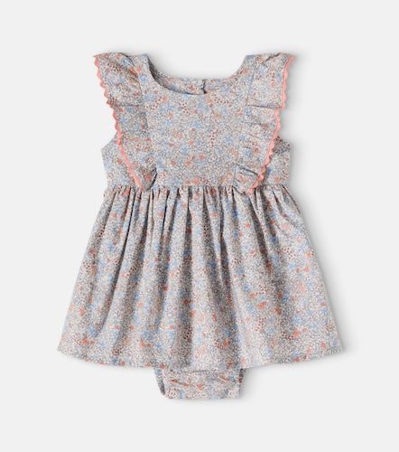 Bebé - vestido Sofia de algodón floral - Wheat - Modalova