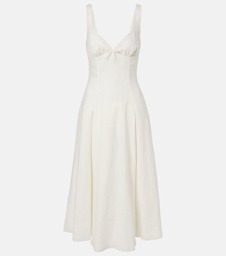 Faithfull Abito midi Adalee in lino - Faithfull - Modalova