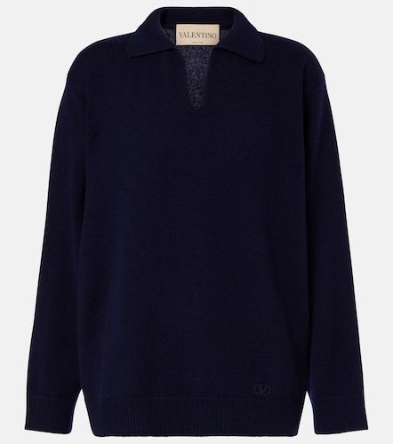 Valentino Pullover polo in cashmere - Valentino - Modalova