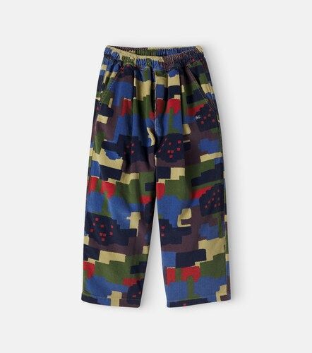 Pantalones Paint Forest de pana de algodón estampados - Bobo Choses - Modalova