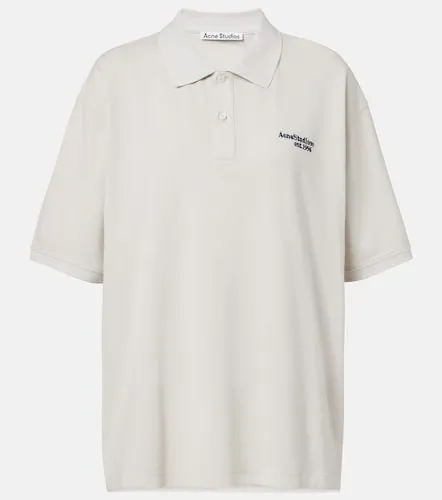 Polo oversized de algodón - Acne Studios - Modalova