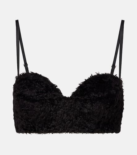 Givenchy Mohair-blend bra top - Givenchy - Modalova