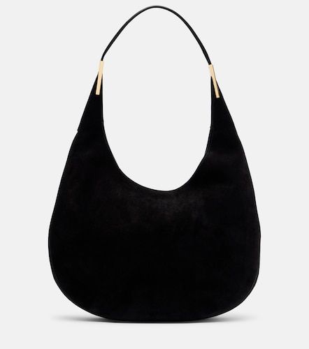 Florence Large suede shoulder bag - Savette - Modalova