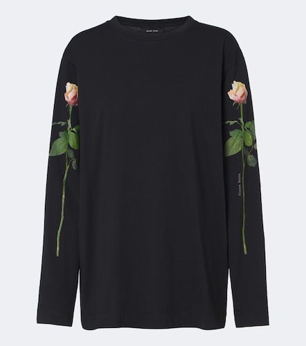 Camiseta de jersey de algodón floral - Simone Rocha - Modalova