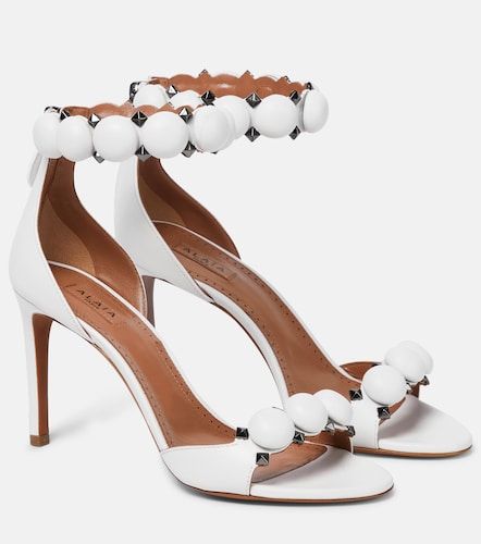 Alaia La Bombe 90 leather sandals - Alaia - Modalova