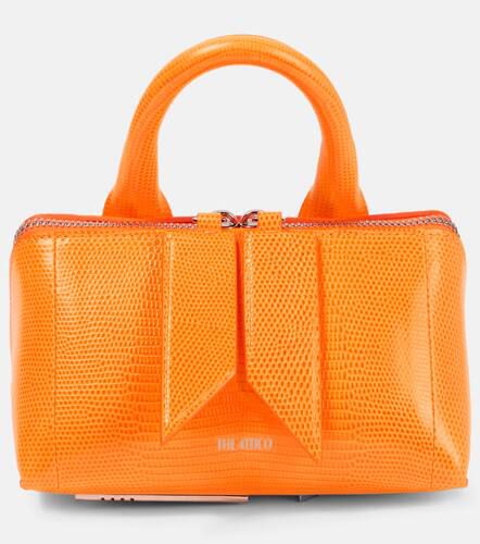 Friday Mini lizard-effect leather tote bag - The Attico - Modalova