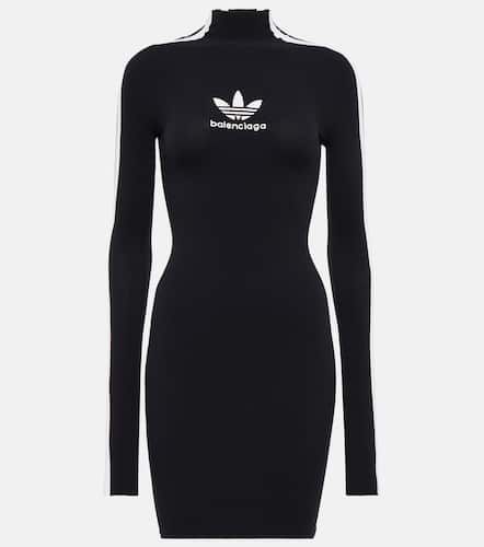 X Adidas vestido corto de cuello cerrado - Balenciaga - Modalova