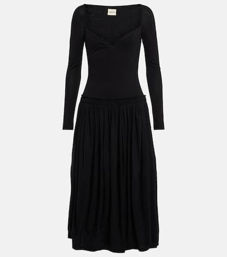 Khaite Cotton jersey midi dress - Khaite - Modalova