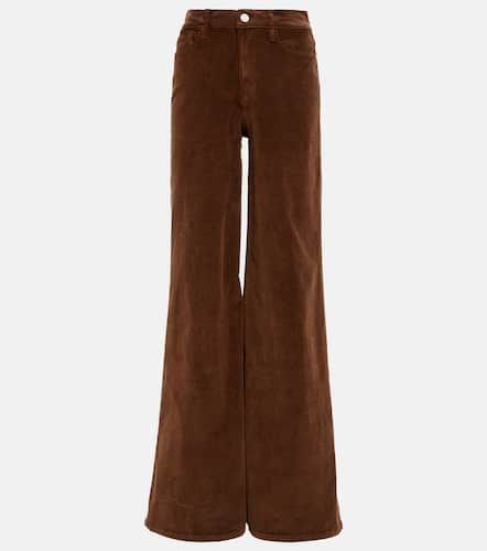 Pantaloni flared corduroy a vita alta - Frame - Modalova