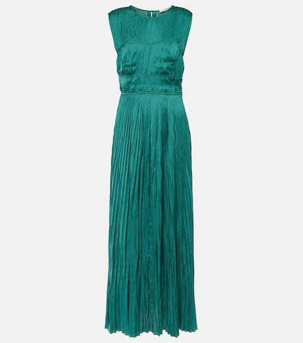 Abito lungo Delia in satin plissé - Ulla Johnson - Modalova