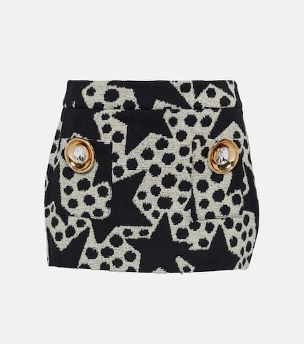 Area Embellished jacquard miniskirt - Area - Modalova